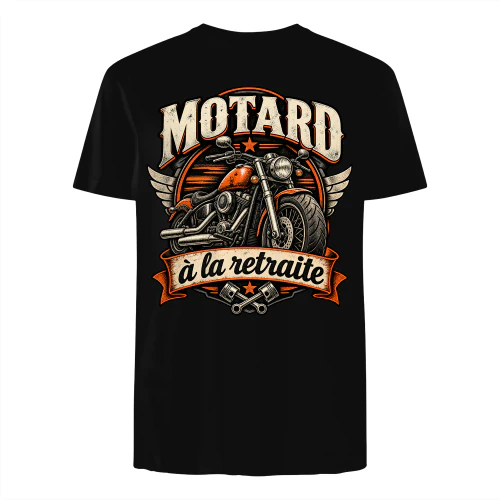 MOTARD à la RETRAITE
