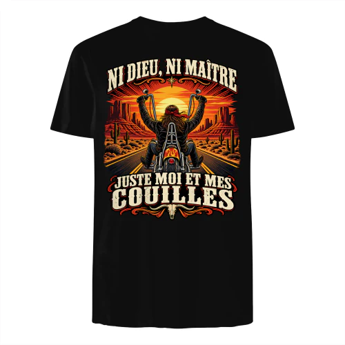 Edition Limitée - NI DIEU, NI MAITRE JUSTE MOI ET MES COUILLES 10