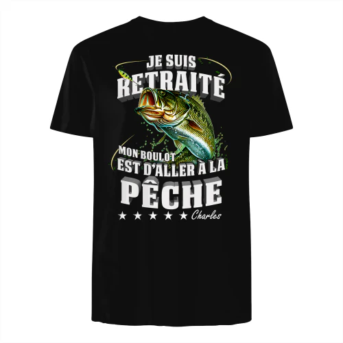 Je suis Retraité Mon boulot Est d’aller à la Pêche