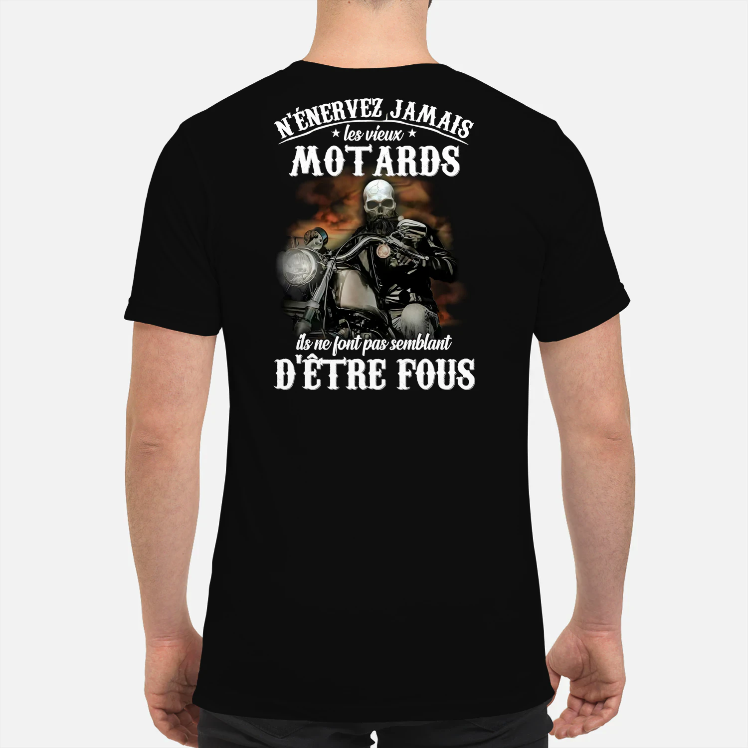 Jamais Provoquer les Vieux Motards - Tenues pour Passionnés