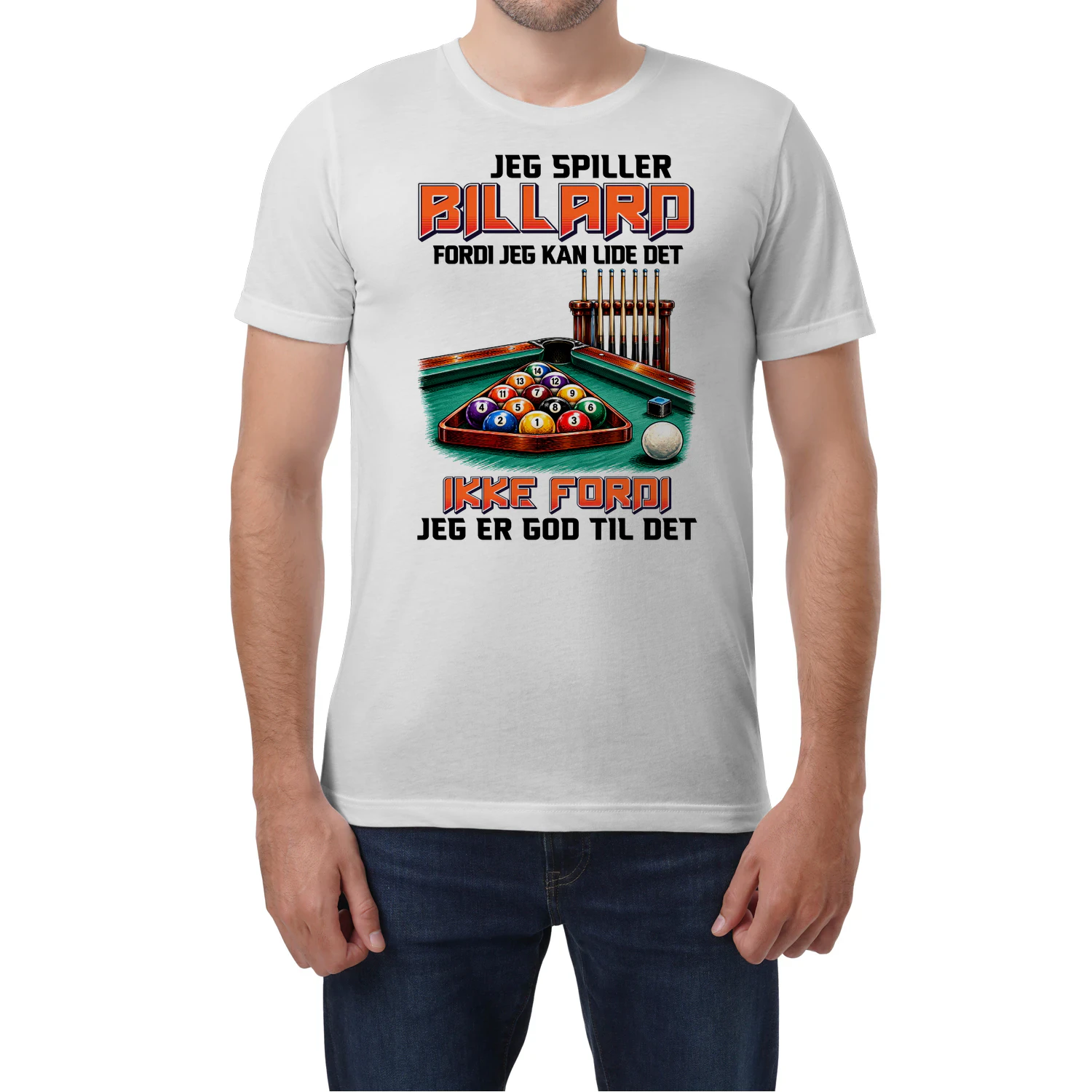 Jeg Spiller Billard Fordi Jeg Kan Lide Det