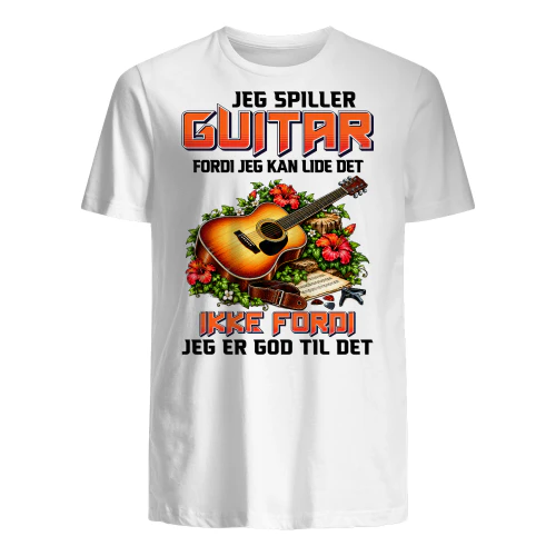 Jeg Spiller Guitar Fordi Jeg Kan Lide Det