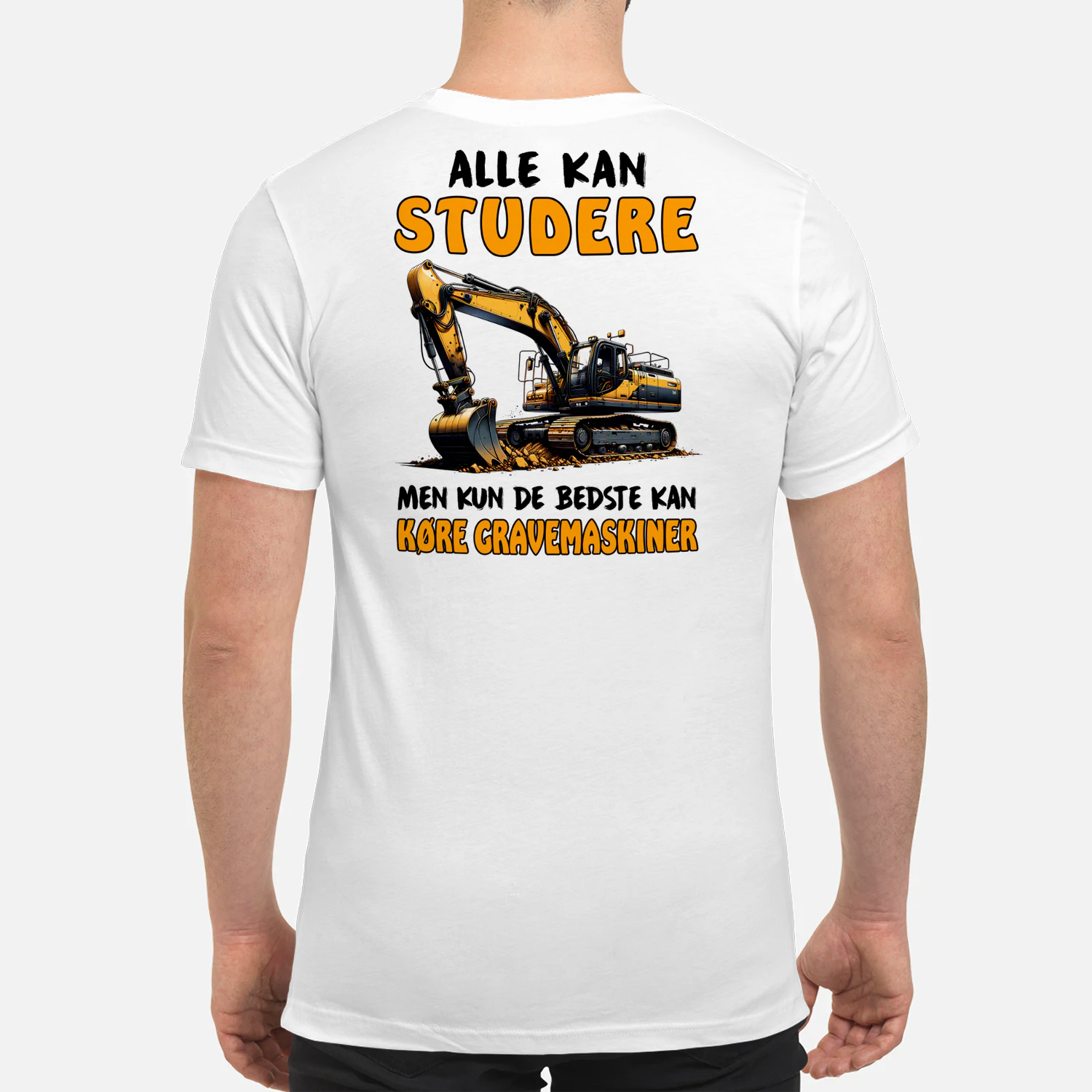 MEN KUN DE BEDSTE KAN KØRE GRAVEMASKINER