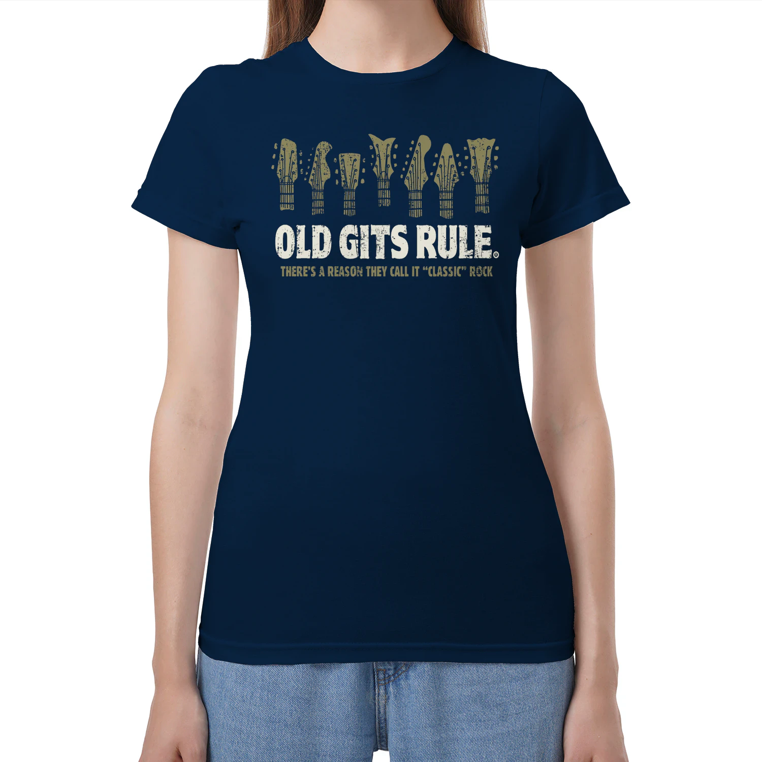Old Gits Rule - That's why they call it Classic Rock T Shirts