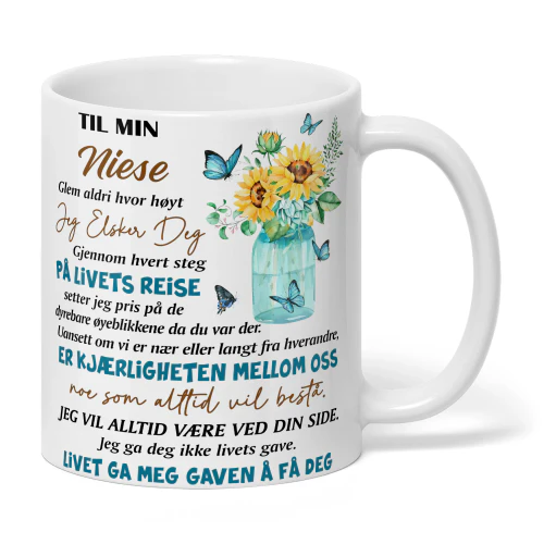 NW - TIL MIN  Glem aldri hvor høyt jeg elsker deg.