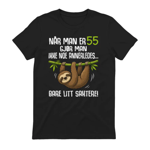 NW - Alder kan tilpasses NÅR MAN ER [50,60,...] BARE LITT SAKTERE!