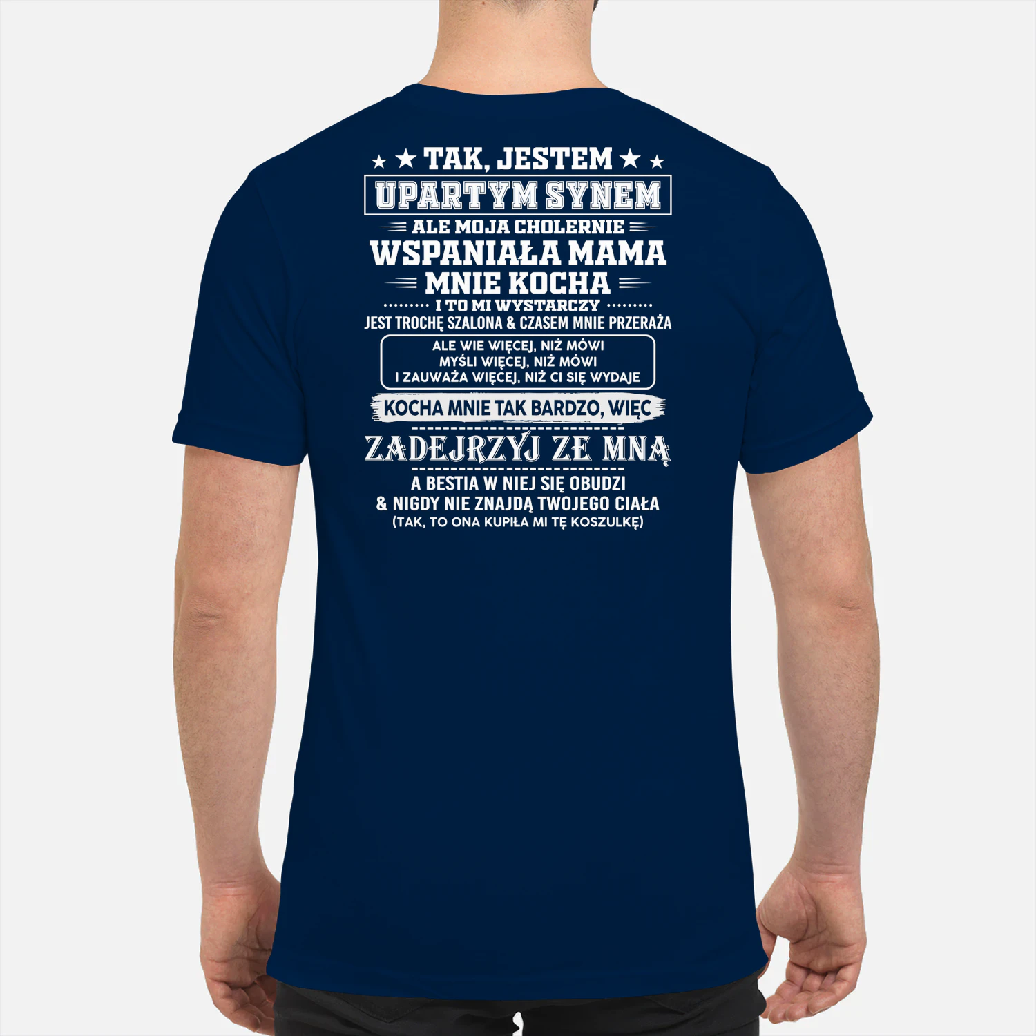 PL - TAK, JESTEM  UPARTYM SYNEM