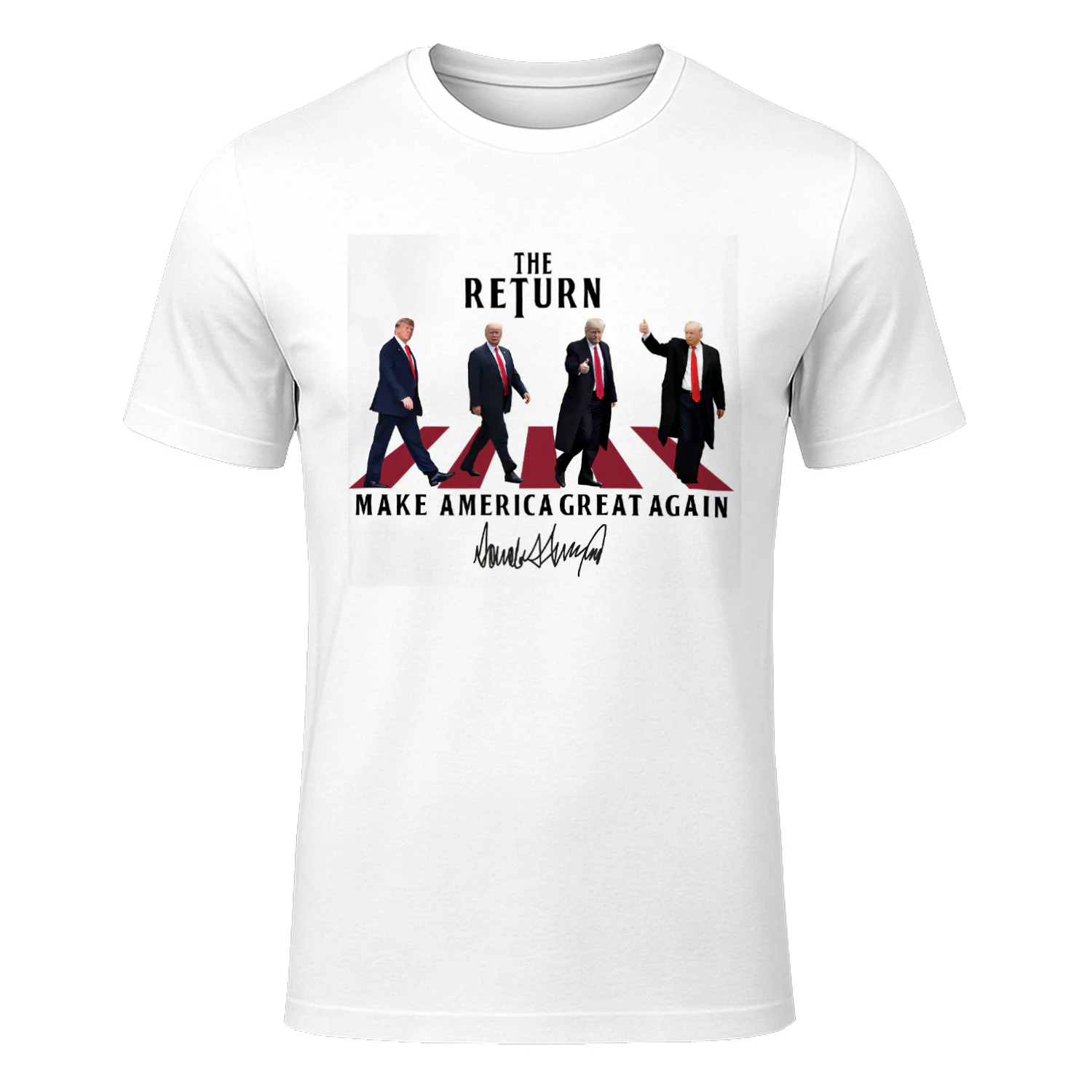 T-shirt Trump The Return - T-shirt Trump for President - T-shirt MAGA - T-shirt Trump 2024 - T-shirt Républicain - T-shirt Supporter Trump