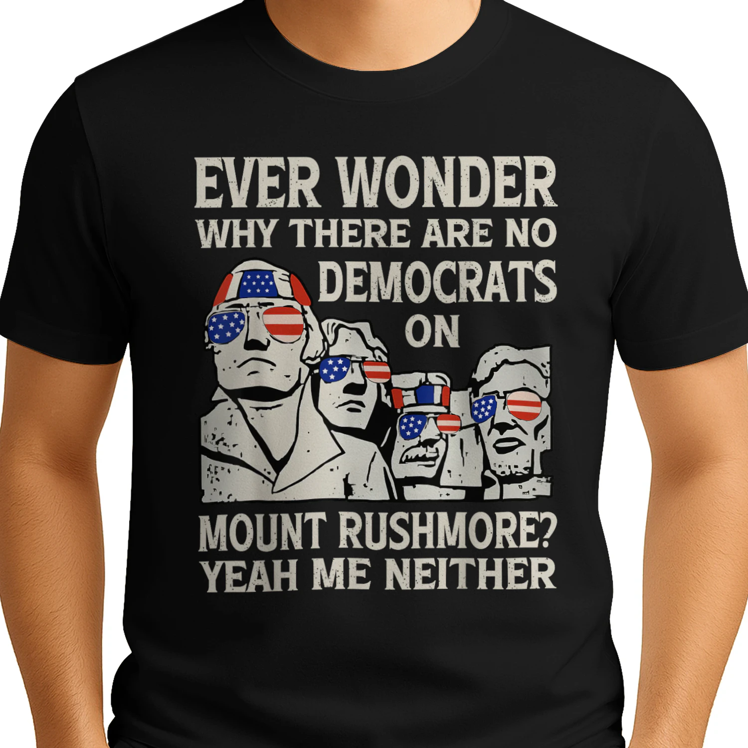 Ever Wonder Why There Are No Democrats On Funny Sarcasm T-Shirt