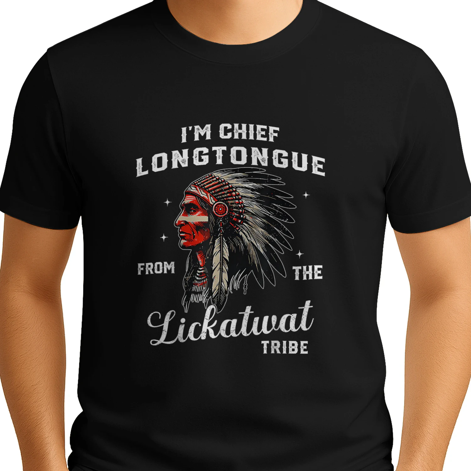 I'm Chief Longtongue from The Tribe Indigenous Native