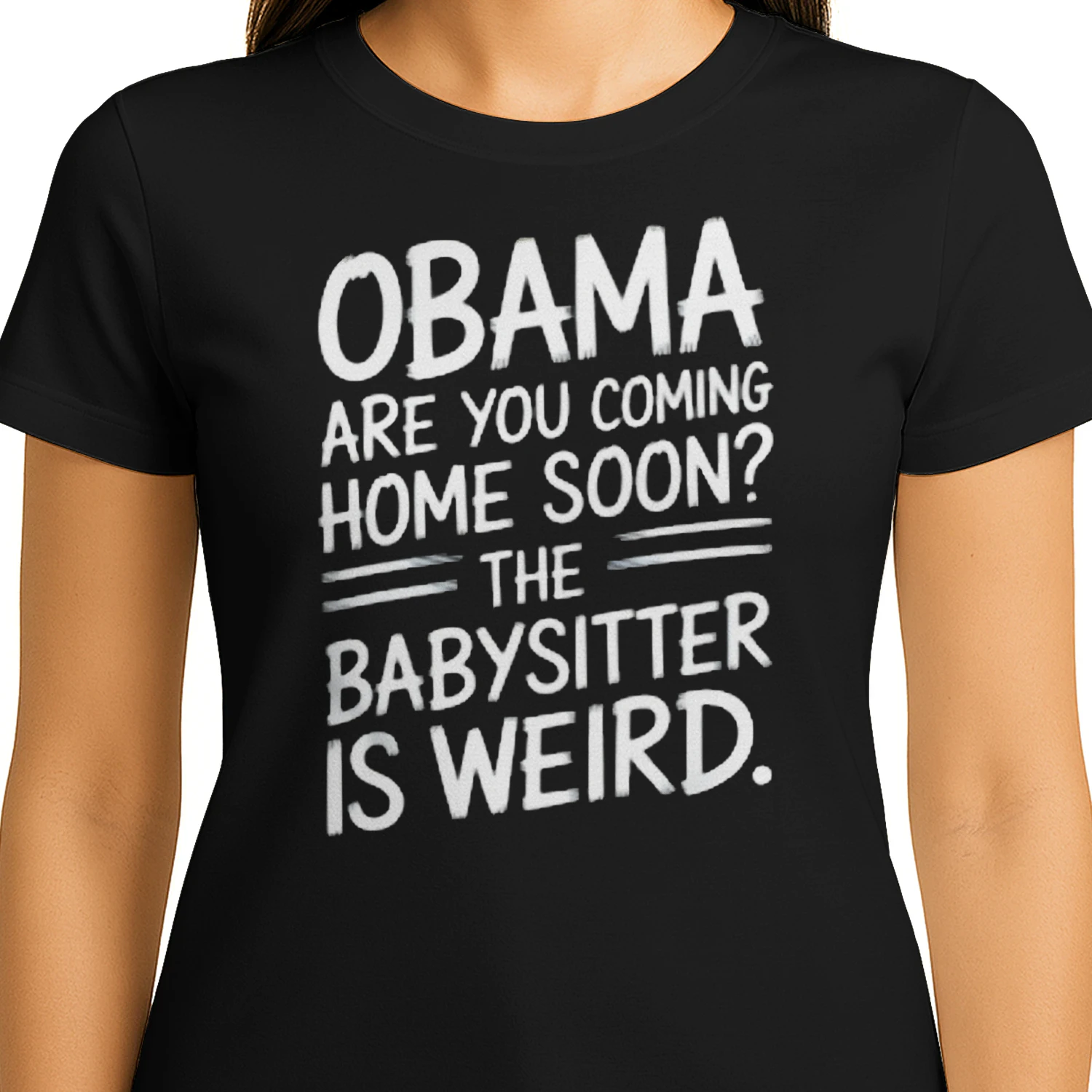 Obama Are You Coming Home Soon Funny Quote T Shirt