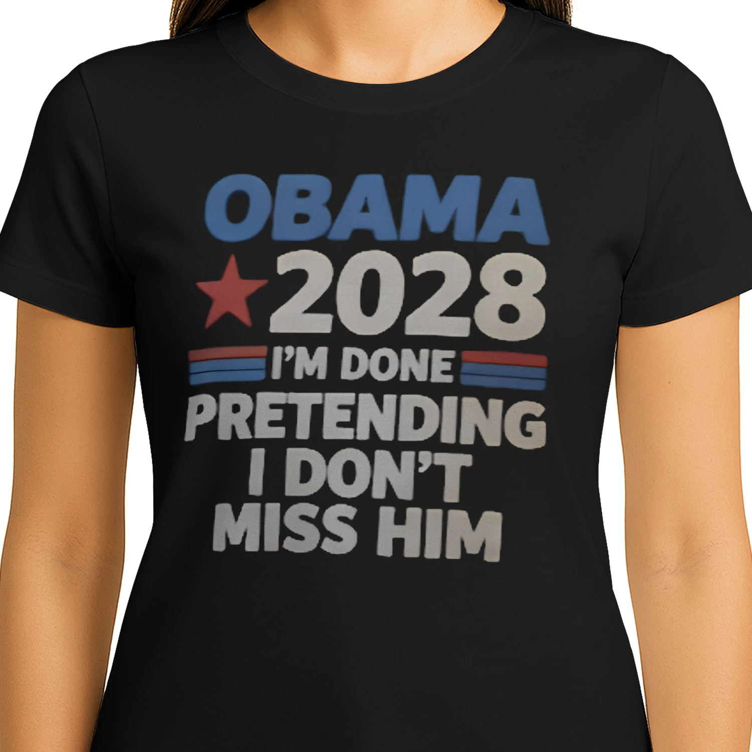 OBAMA 2028 I'M DONE PRETENDING I DON'T MISS HIM T-Shirt