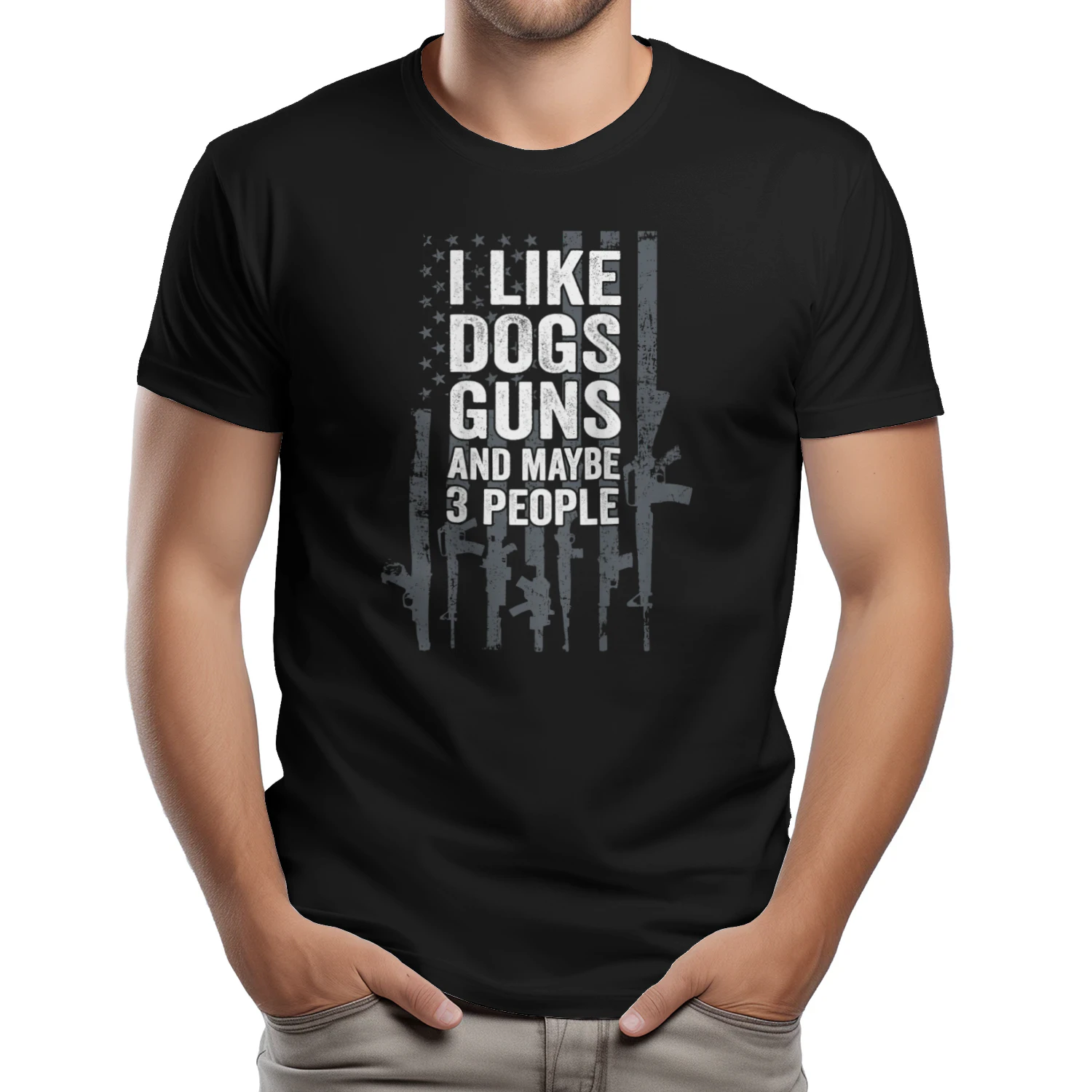 I Like Dogs Guns and Maybe 3 People