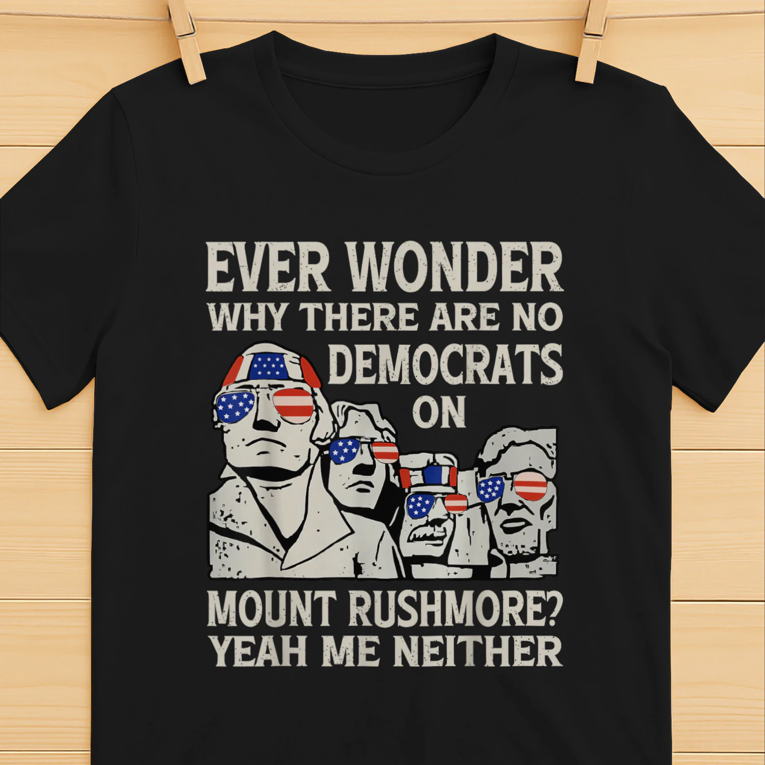 Ever Wonder Why There Are No Democrats On Funny Sarcasm T-Shirt