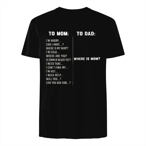 mom versus dad | funny mothers day gift for mothers day