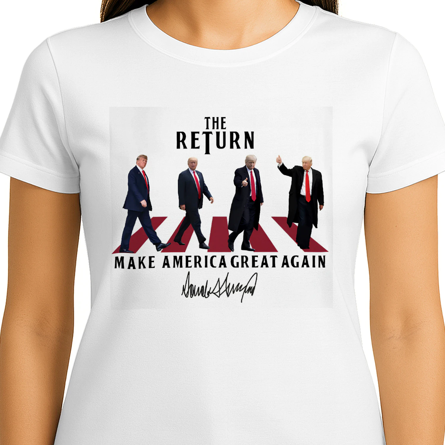 T-shirt Trump The Return - T-shirt Trump for President - T-shirt MAGA - T-shirt Trump 2024 - T-shirt Républicain - T-shirt Supporter Trump