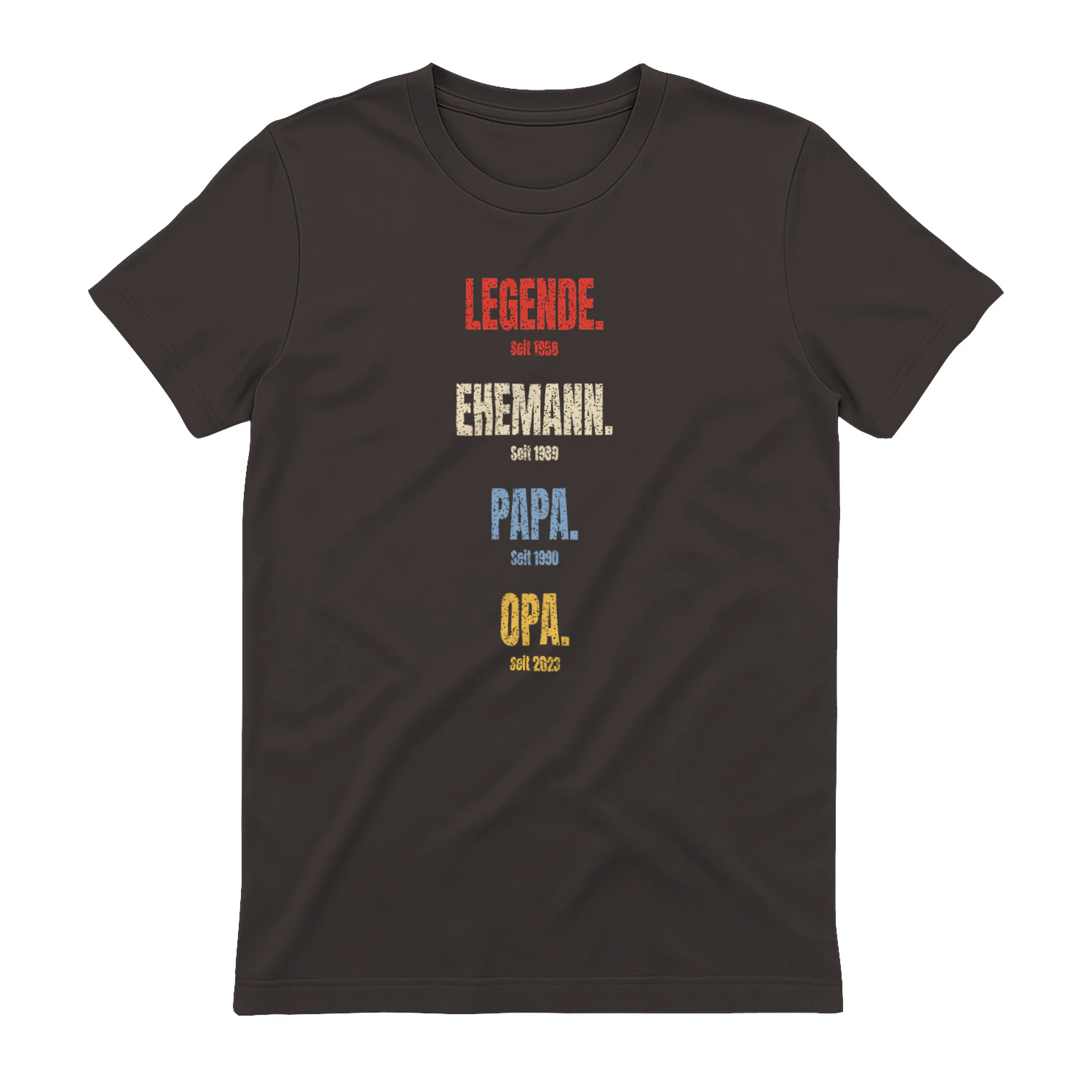 Legende. Ehemann. Papa. Opa. – Lustiges T-Shirt als Geschenk für Opa