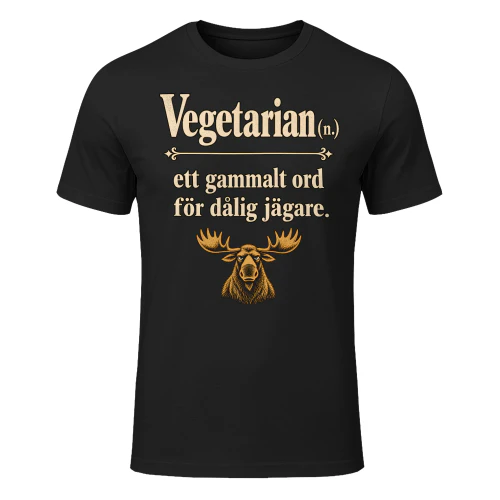 Vegetarian – Ett gammalt ord för en dålig jägare