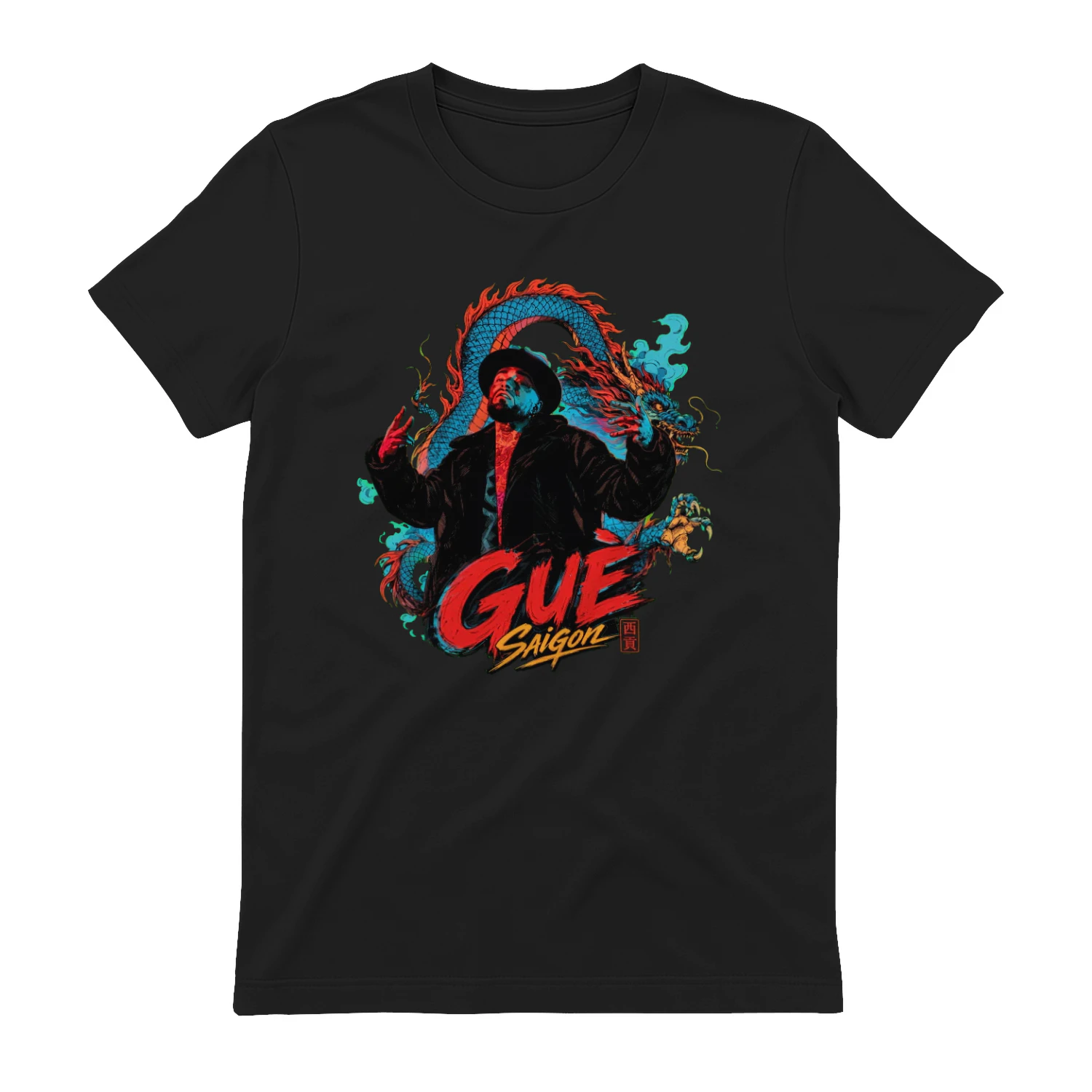 Guè Merch Saigon Dragon Streetwear Art