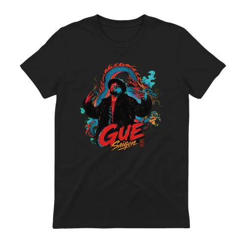 Guè Merch Saigon Dragon Streetwear Art