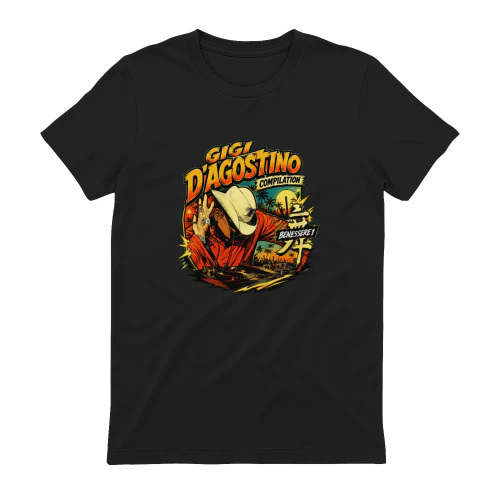 Gigi D'Agostino Merch Benessere 1 Compilation Retro Art