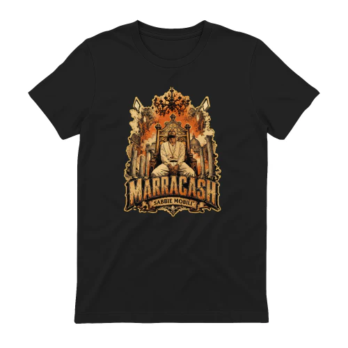 Marracash Merch Sabbie Mobili King Throne Vintage