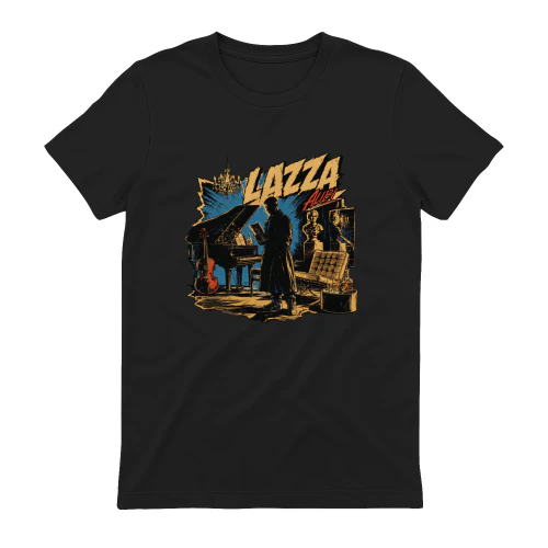 Lazza Merch Alibi Noir Studio Graphic
