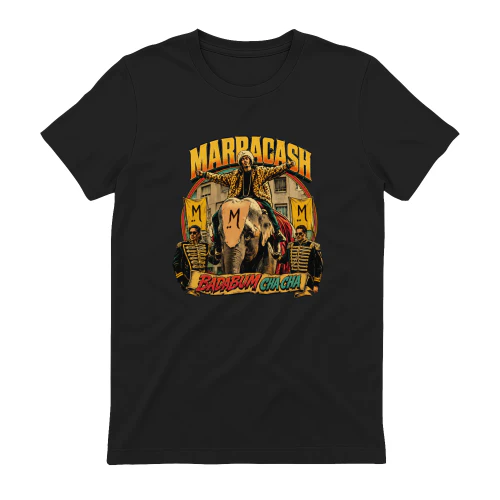 Marracash Merch Badabum Cha Cha Vintage Graphic