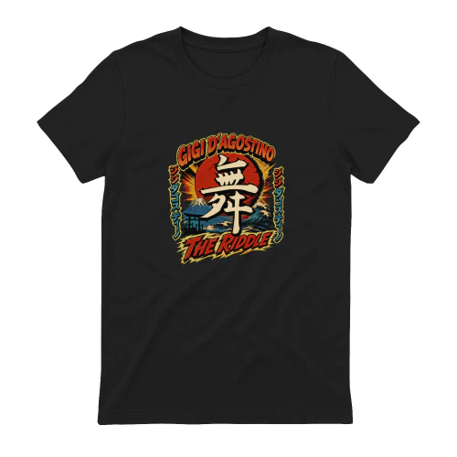 Gigi D'Agostino Merch The Riddle Japanese Retro Art