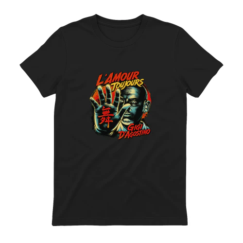 Gigi D'Agostino Merch L'Amour Toujours Retro Graphic