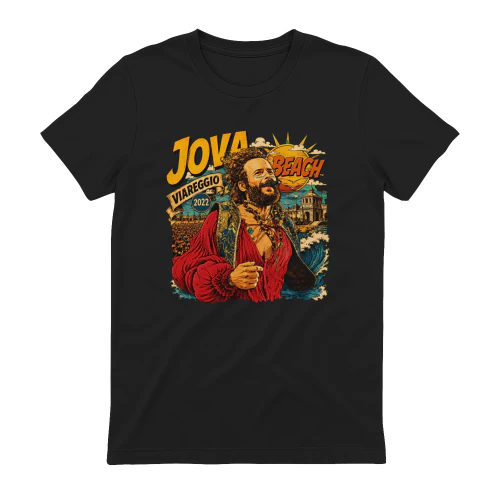 Jovanotti Merch Jova Beach Viareggio 2022 Retro Art