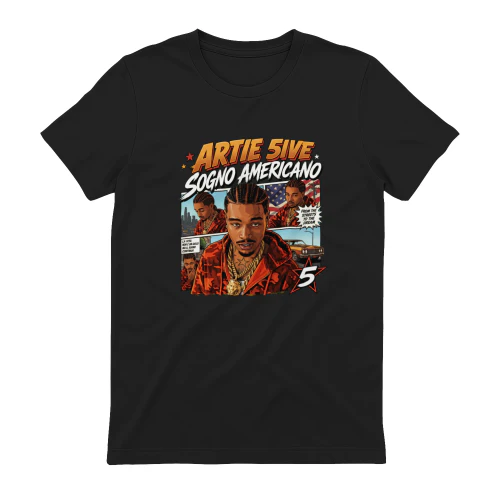 Artie 5ive Merch Sogno Americano Comic Style