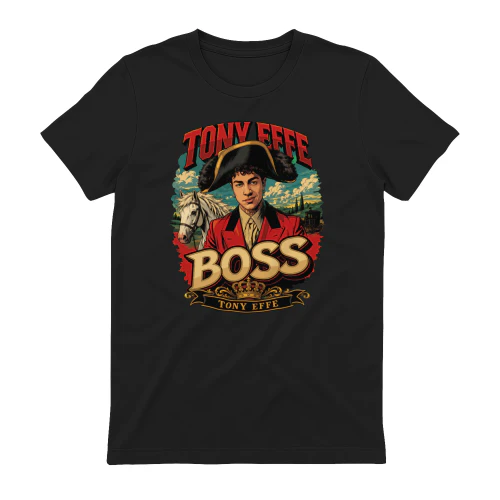 Tony Effe Merch Il Boss Vintage Artwork
