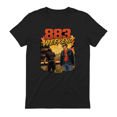 883 Merch Weekend Retro Pop Art Nostalgia