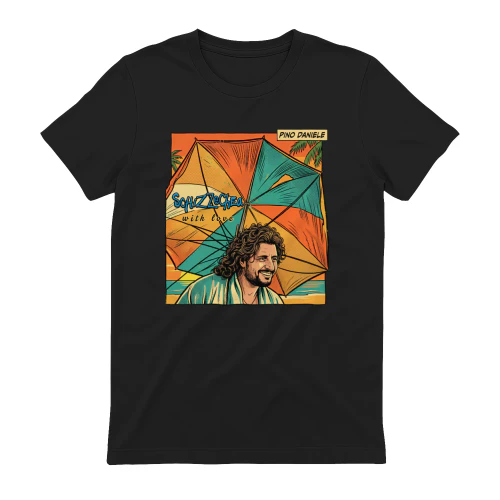 Pino Daniele Merch Schizzechea With Love Retro Pop Art