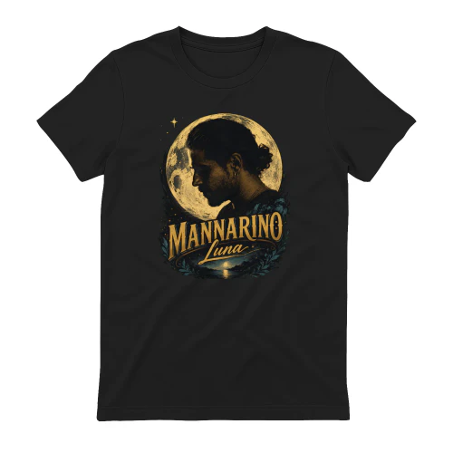 Mannarino Merch Luna Vintage Ritratto