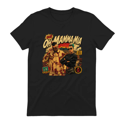 Guè Merch Oh Mamma Mia Comic Art