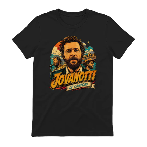 Jovanotti Merch Le Canzoni Vintage Graphic