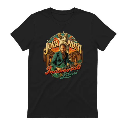 Jovanotti Merch Innamorati e Liberi Vintage Art