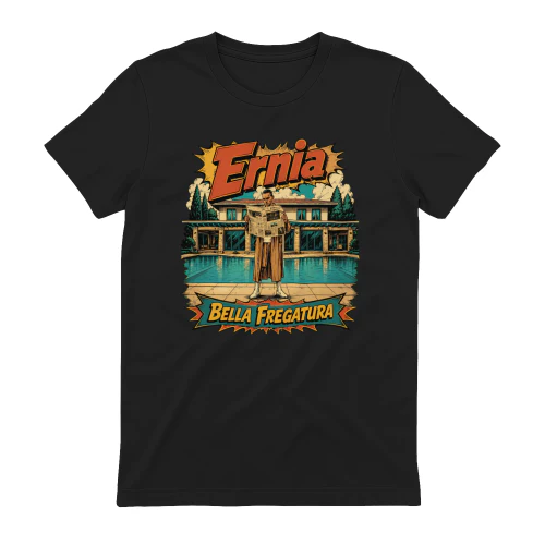 Ernia Merch Bella Fregatura Comic Style Graphic