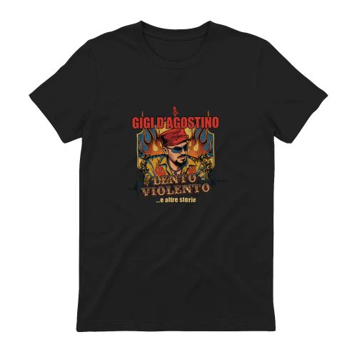 Gigi D'Agostino Merch Lento Violento e Altre Storie Retro Comic Noir