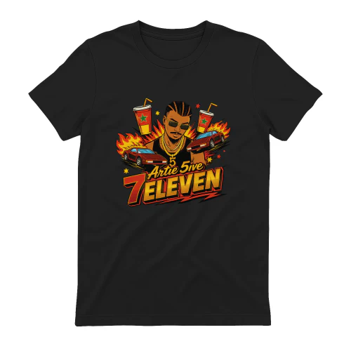 Artie 5ive Merch 7 Eleven Stile Fumetto Retrò