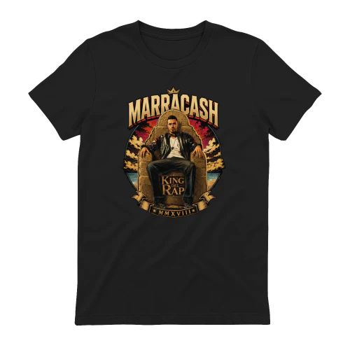 Marracash Merch King Del Rap MMXVIII Il Trono