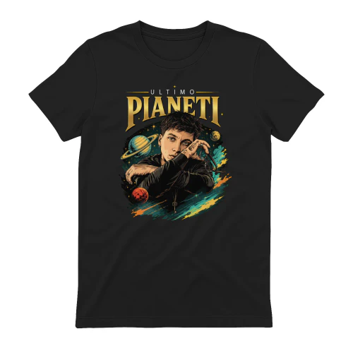 Ultimo Merch Pianeti Ritratto Cosmico Illustrazione