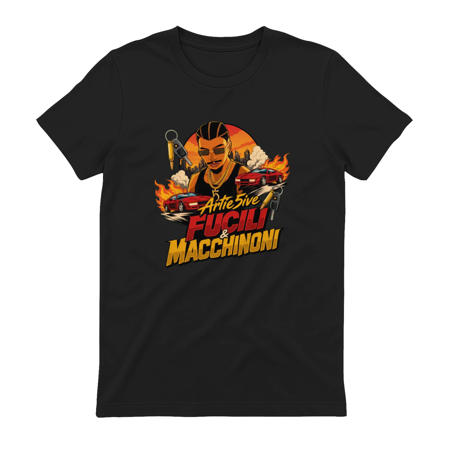 Artie 5ive Merch Fucili & Macchinoni Streetwear Art