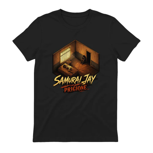 Samurai Jay Merch Prigione Isometric Graphic Art