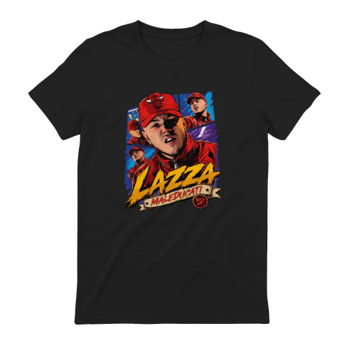 Lazza Merch Maleducati Urban Comic Style