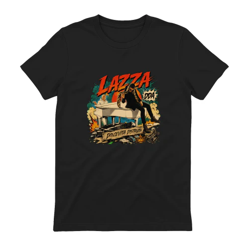 Lazza Merch Dolcevita Distrutta Comic Art