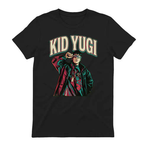 Kid Yugi Merch Ritratto Cyberpunk Retrò