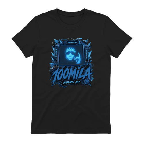 Samurai Jay Merch 100MILA Cyberpunk Neon